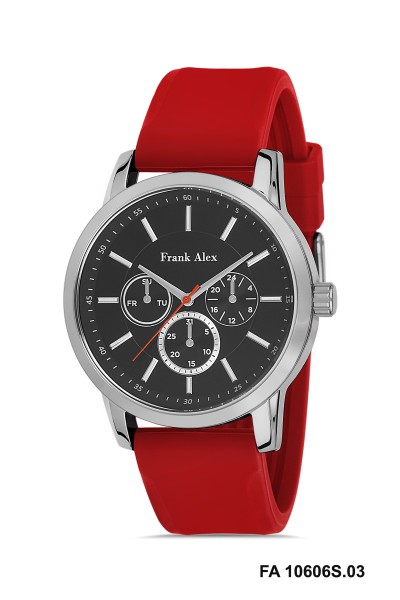 FRANK ALEX SLİKON KOL SAATİ